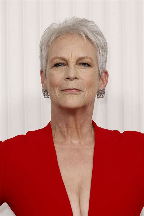 jamie lee curtis big boobs|Jamie Lee Curtis, 64, in her bustiest display yet as she shares。